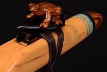 Lemon Wood Native American Flute, Minor, Mid G-4, #G21C